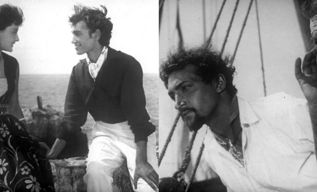 "Человек-амфибия" - фильм 1961-го года по одноименному роману Александра Беляева. Режиссеры - Владимир Чеботарев и Геннадий Казанский. Большая часть съемок проходила у бухты Ласпи на Крымском полуострове. Режиссеры выбрали именно это место из-за прозрачно