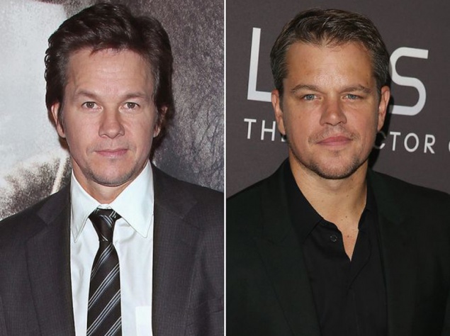 Марк Уолберг и Мэтт Деймонд