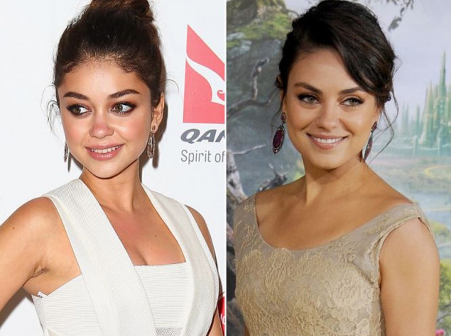 Сара Хайланд и Мила Кунис