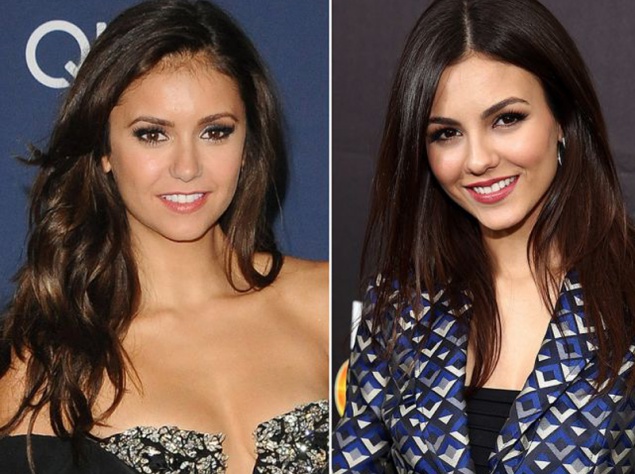 Нина Добрев и Виктория Джастис