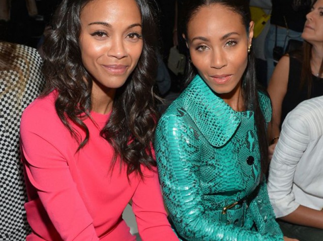 Зои Салдана и Джада Пинкетт-Смит