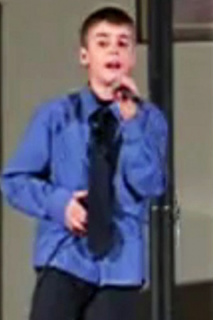 Джастин Бибер в детстве