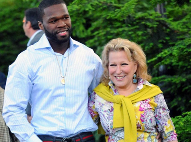 50 Cent и Бетт Мидлер