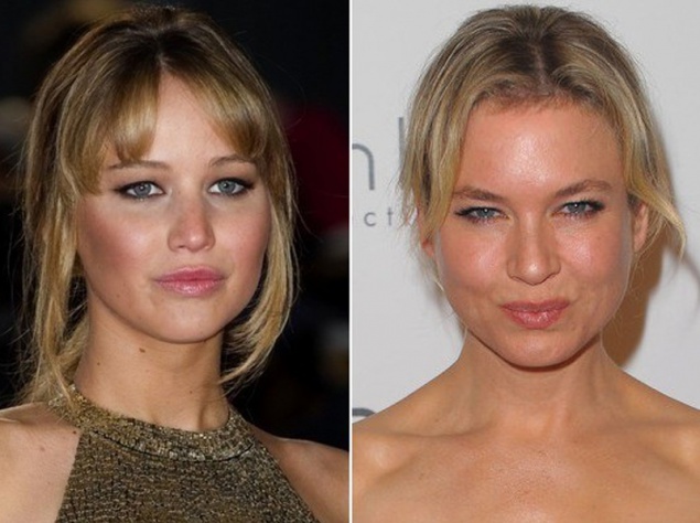 Дженнифер Лоуренс и Рене Зельвегер Дженнифер Лоуренс и Рене Зельвегер