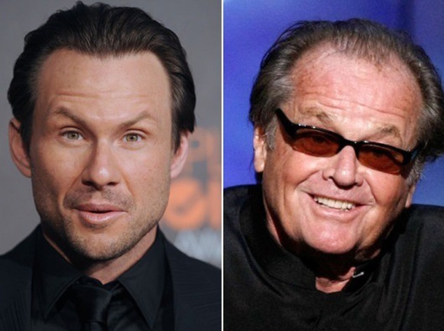 Кристиан Слаттер и Джек Николсон Кристиан Слаттер и Джек Николсон