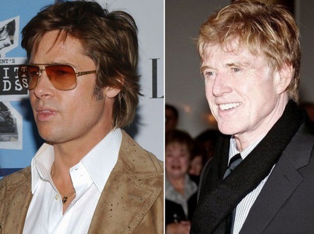 Брэд Питт и Роберт Редфорд Брэд Питт и Роберт Редфорд