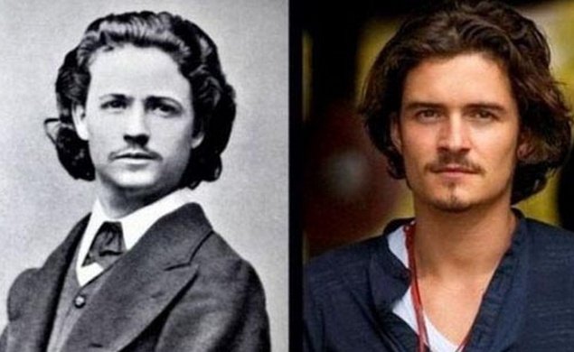 На фото справа писатель и художник Николай Григореску, рано ушедший из жизни, слева – знаменитый актер Орландо Блум. На фото справа писатель и художник Николай Григореску, рано ушедший из жизни, слева – знаменитый актер Орландо Блум.