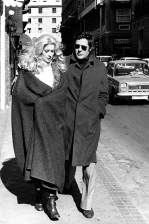 Катрин Денев и Марчелло Мастроянни