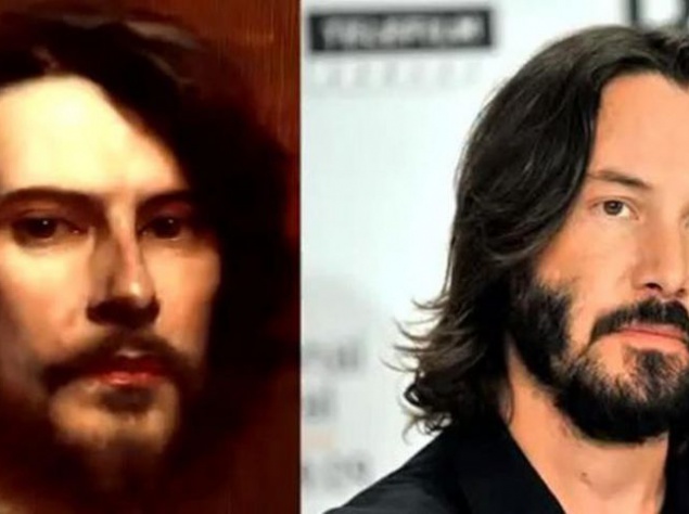 Моне и Киану Ривз