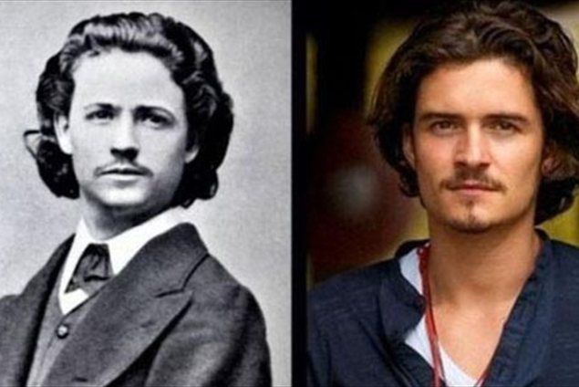 Николае Григореску (румынский художник) и Орландо Блум