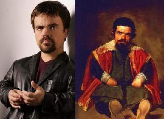 Питер Динклэдж и придворный шут Дон Себастьян де Морра