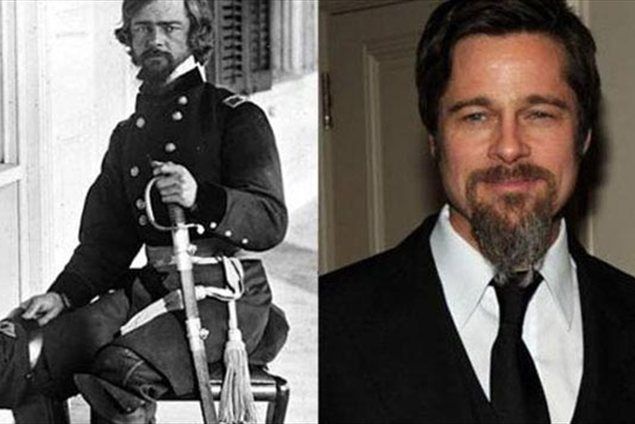 Брэд Питт и генерал Айзек Стивенс