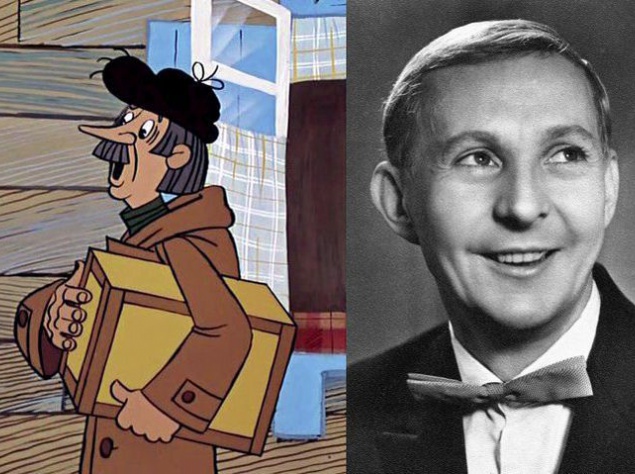 "Каникулы в Простоквашино", 1980 год. Почтальон Печкин — Борис Новиков.