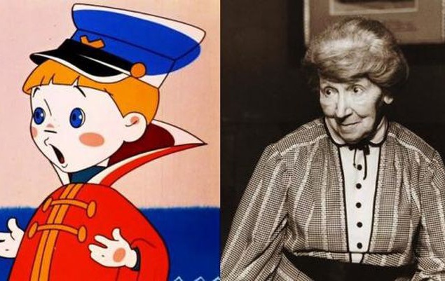 "Вовка в тридевятом царстве", 1965 год. Вовка — Рина Зеленая.