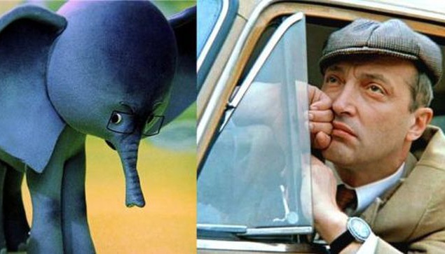 "38 попугаев", 1976 год. Слоненок — Михаил Козаков.