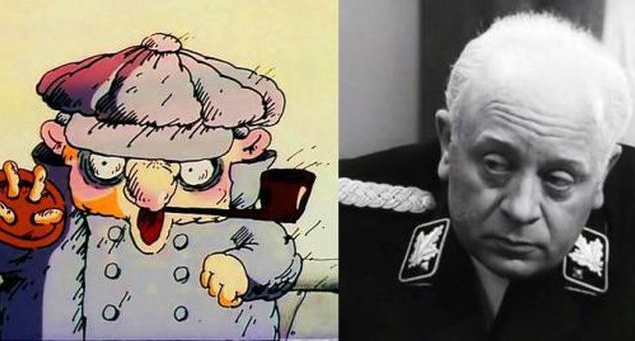 "Следствие ведут Колобки", 1986 год. Шеф — Леонид Броневой.