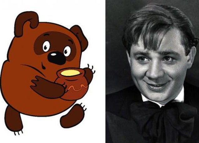 "Винни-Пух", 1969 год. Винни-Пух – Евгений Леонов.