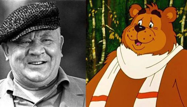 "Мешок яблок", 1974 год. Медведь – Борис Андреев.