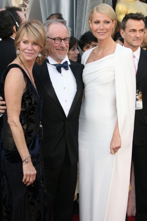 Крестным отцом Гвинет Пэлтроу является также Стивен Спилберг