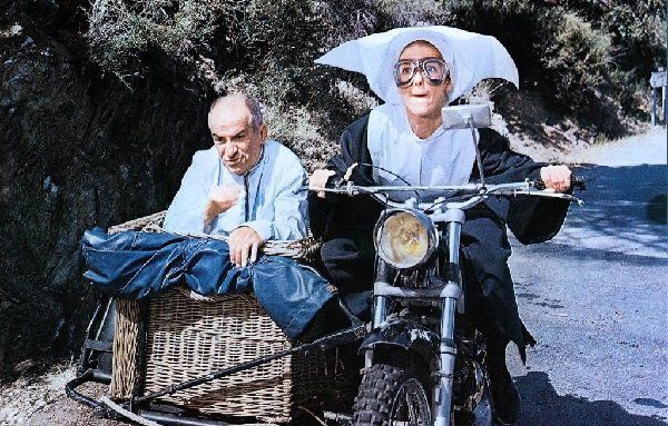 Кадр из фильма "Жандарм женится"