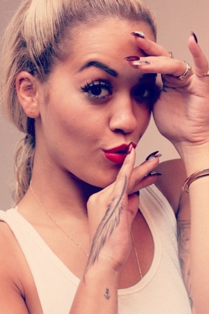 Рита Ора и её тату