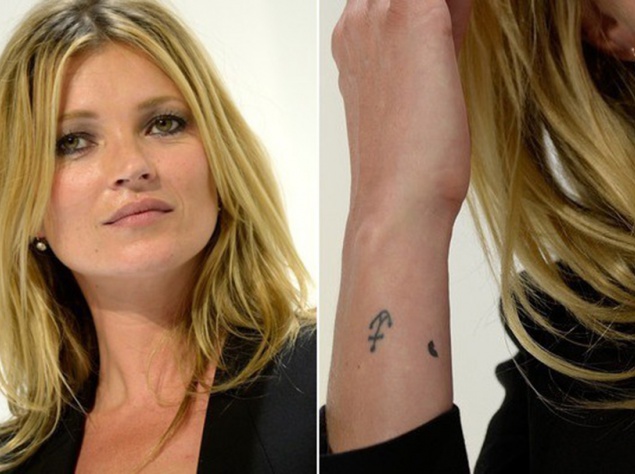 Кейт Мосс и её тату
