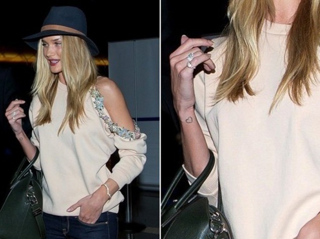 Тату Роузи Хантингтон-Уайтли