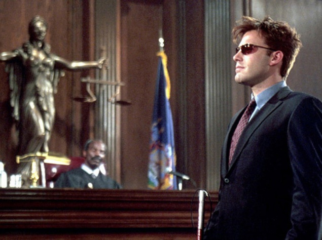 Бен Аффлек в фильме Сорвиголова, 2003 год