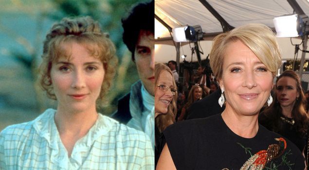 Эмма Томпсон, 55. В 1995 и сейчас