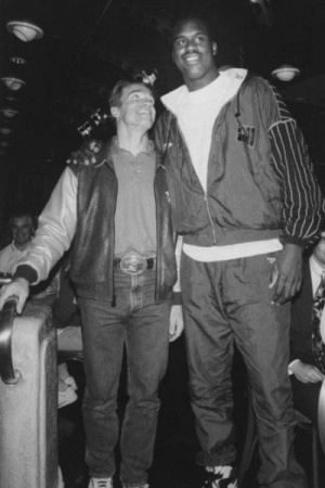 Арнольд Шварценеггер и Шакил О’Нил Арнольд Шварценеггер и Шакил О’Нил