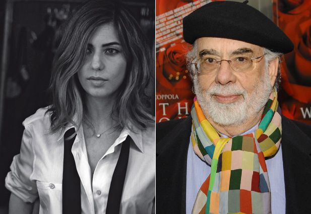 Знаменитый режиссер Френсис Форд Коппола и София Коппола Знаменитый режиссер Френсис Форд Коппола и София Коппола