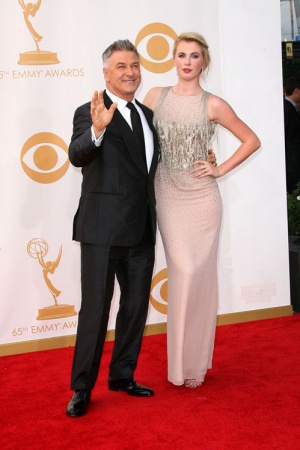 Алека Болдуин с дочкой Алека Болдуин с дочкой