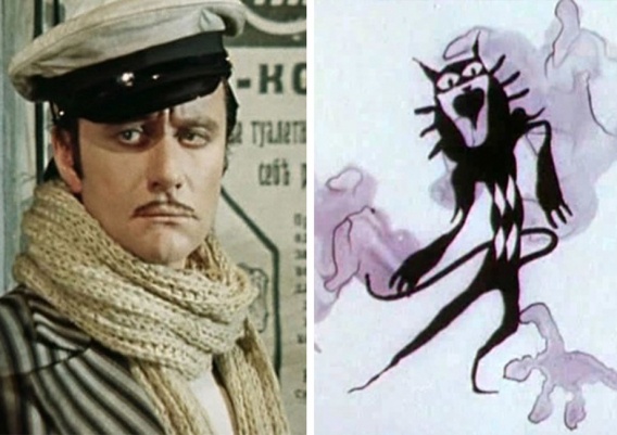 Андрей Миронов – черный кот из "Голубого щенка" Андрей Миронов – черный кот из "Голубого щенка"