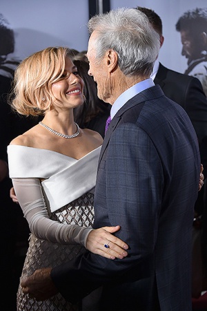 Сиенна Миллер и Клинт Иствуд