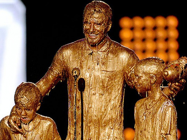 Бекхэм с сыновьями