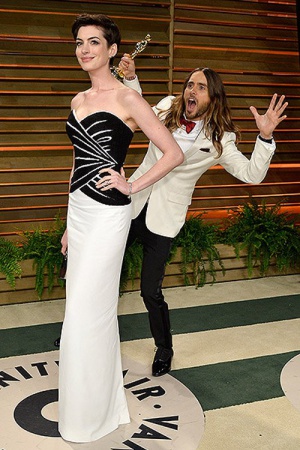 Энн Хэтэуэй и Джаред Лето