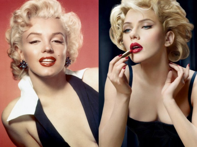 Мэрилин Монро и Скарлетт Йоханссон