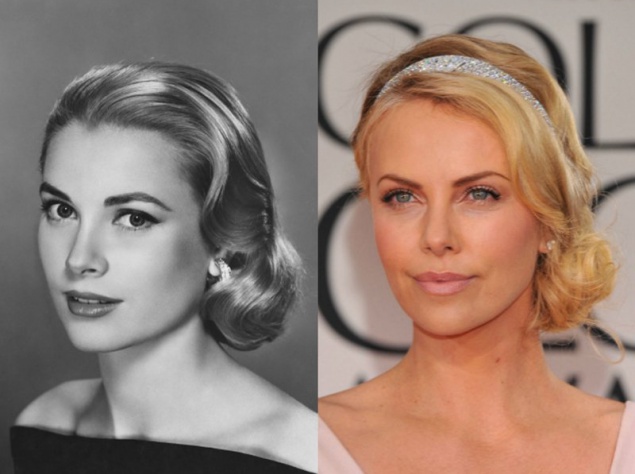 Грейс Келли и Шарлиз Терон