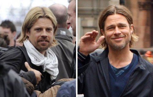 6. Брэд Питт (Brad Pitt) для фильма "Всемирная война Z".
