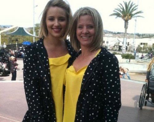 12. Дианна Агрон (Dianna Agron) для сериала "Хор".