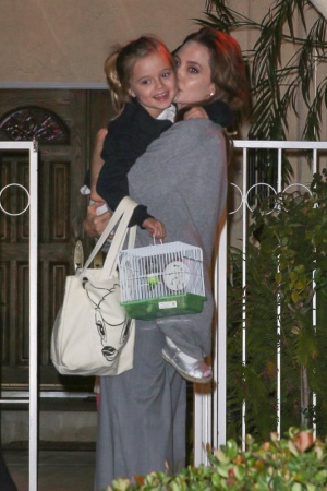 Анджелина Джоли с дочерью