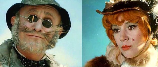 Елена Санаева и Ролан Быков