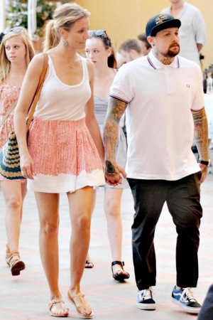 42-летняя Кэмерон Диаз и Бенжи Мэдден