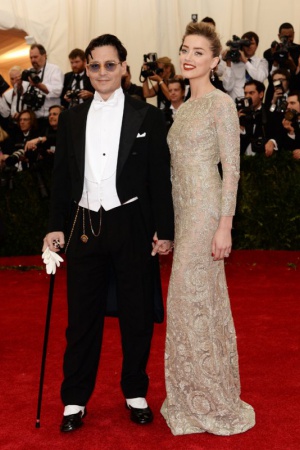 51-летний Джонни Депп и Эмбер Хёрд