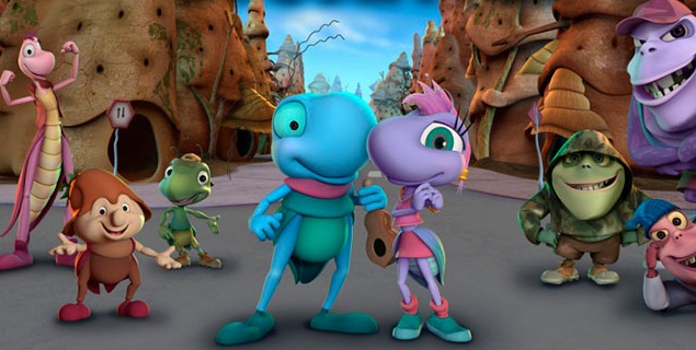 Мультфильм "Шурши лапками". Сверчок и его друзья живут в волшебной стране. Сверчок очень хочет победить в музыкальном конкурсе и стать артистом на большой сцене. Но, однажды, катаясь со своим другом на скейте по песчаным карьерам, он находит скелеты гиган