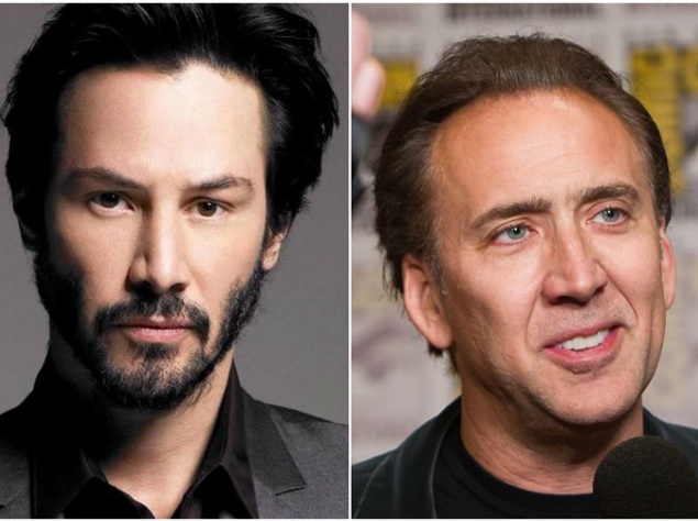 Киану Ривз и Николас Кейдж, 1964 Киану Ривз и Николас Кейдж, 1964