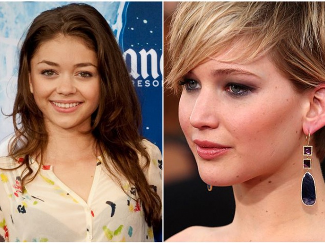 Сара Хайланд и Дженнифер Лоуренс, 1990 Сара Хайланд и Дженнифер Лоуренс, 1990