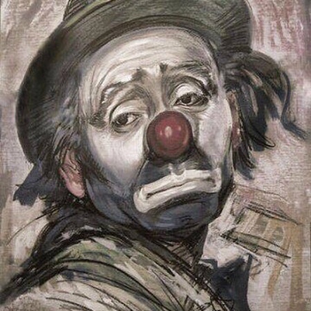 Автопортрет актера. Таким он видел себя Автопортрет актера. Таким он видел себя