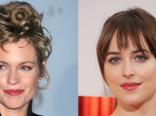 Мелани Гриффин и Дакота Джонсон