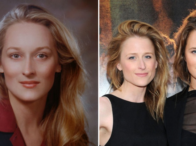 Мэрил Стрип и ее дочери